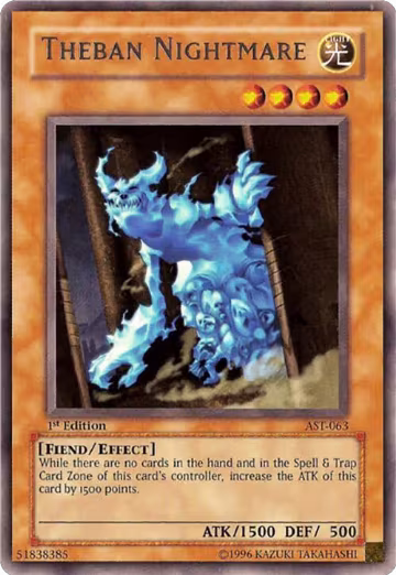 Theban Nightmare (AST-063), Ancient Sanctuary — Yu-Gi-Oh! card price