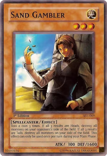 Sand Gambler (AST-069), Ancient Sanctuary — Yu-Gi-Oh! card price