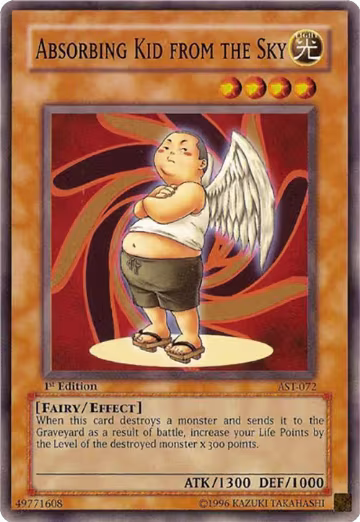 Absorbing Kid from the Sky (AST-072), Ancient Sanctuary — Yu-Gi-Oh! card price