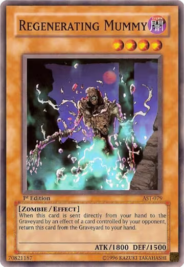 Regenerating Mummy (AST-079), Ancient Sanctuary — Yu-Gi-Oh! card price