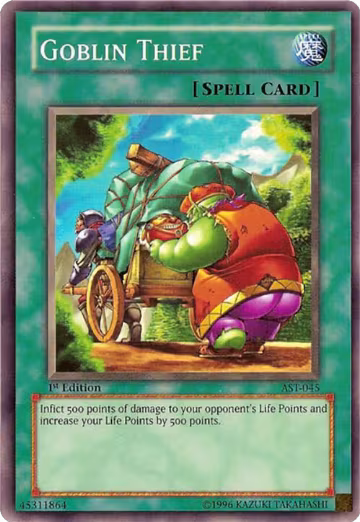 Goblin Thief (AST-045), Ancient Sanctuary — Yu-Gi-Oh! card price