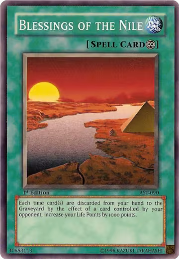 Blessings of the Nile (AST-090), Ancient Sanctuary — Yu-Gi-Oh! card price