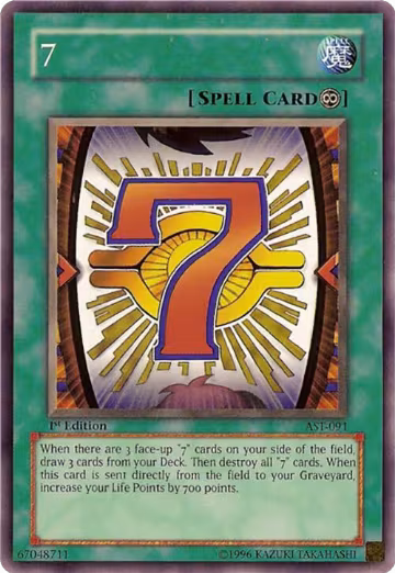 7 (AST-091), Ancient Sanctuary — Yu-Gi-Oh! card price