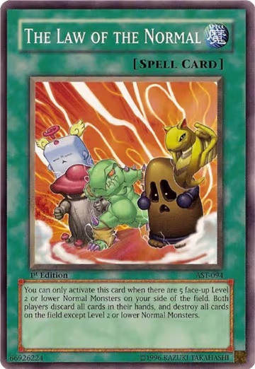The Law of the Normal (AST-094), Ancient Sanctuary — Yu-Gi-Oh! card price