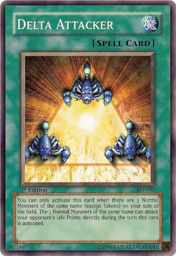 Delta Attacker (AST-096), Ancient Sanctuary — Yu-Gi-Oh! card price