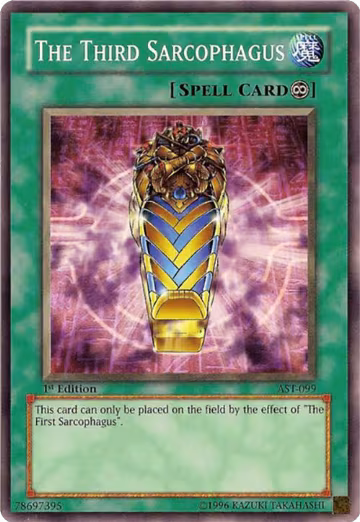 The Third Sarcophagus (AST-099), Ancient Sanctuary — Yu-Gi-Oh! card price