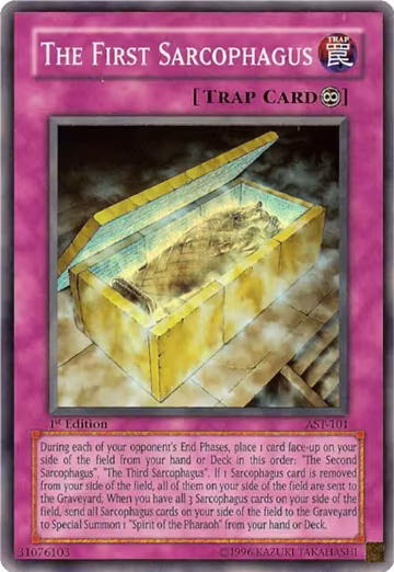 The First Sarcophagus (AST-101), Ancient Sanctuary — Yu-Gi-Oh! card price