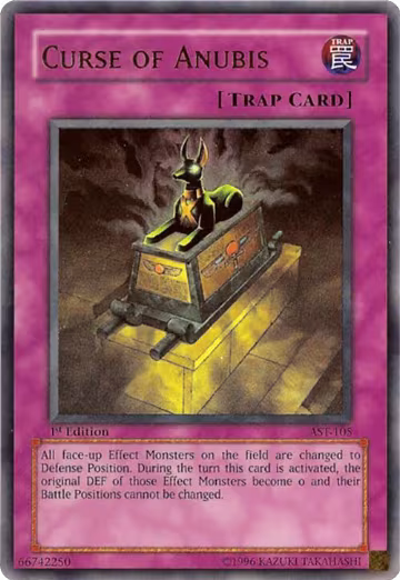 Curse of Anubis (AST-105), Ancient Sanctuary — Yu-Gi-Oh! card price
