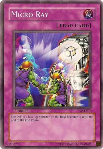 Micro Ray (AST-047), Ancient Sanctuary — Yu-Gi-Oh! card price