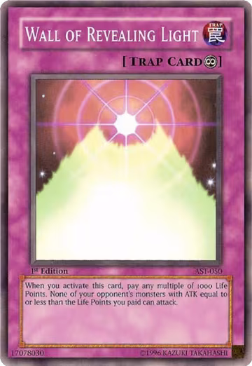 Wall of Revealing Light (AST-050), Ancient Sanctuary — Yu-Gi-Oh! card price