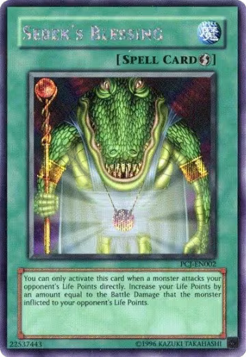 Sebek's Blessing (PCJ-EN002), Power of Chaos: Joey the Passion — Yu-Gi-Oh! card price