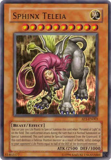 Sphinx Teleia (EP1-EN003) — card price