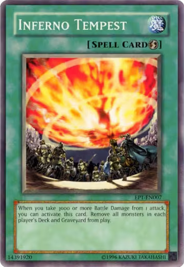 Inferno Tempest (EP1-EN007) — card price