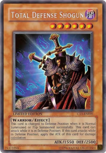 Total Defense Shogun (CT1-EN001), 2004 Collectors Tin — Yu-Gi-Oh! card price