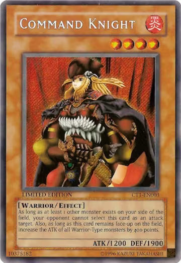 Command Knight (CT1-EN003), 2004 Collectors Tin — Yu-Gi-Oh! card price