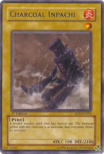 Charcoal Inpachi (SOD-EN001), Soul of the Duelist — Yu-Gi-Oh! card price