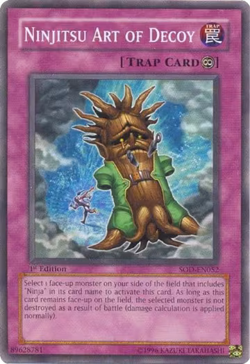 Ninjitsu Art of Decoy (SOD-EN052), Soul of the Duelist — Yu-Gi-Oh! card price