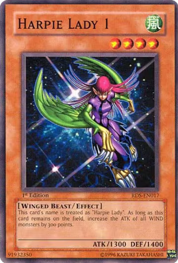 Harpie Lady 1 (RDS-EN017), Rise of Destiny — Yu-Gi-Oh! card price