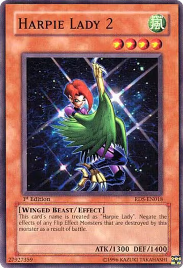 Harpie Lady 2 (RDS-EN018), Rise of Destiny — Yu-Gi-Oh! card price