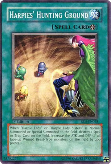 Harpies' Hunting Ground (RDS-EN038), Rise of Destiny — Yu-Gi-Oh! card price