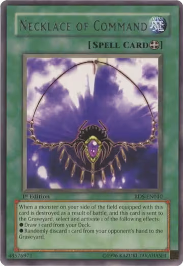 Necklace of Command (RDS-EN040), Rise of Destiny — Yu-Gi-Oh! card price