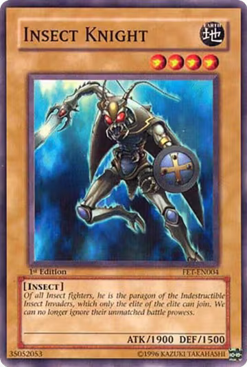 Insect Knight (FET-EN004), Flaming Eternity — Yu-Gi-Oh! card price