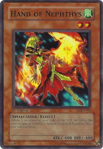 Hand of Nephthys (FET-EN006), Flaming Eternity — Yu-Gi-Oh! card price