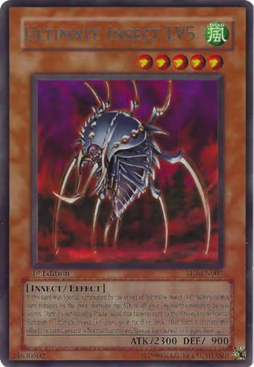 Ultimate Insect LV5 (FET-EN007), Flaming Eternity — Yu-Gi-Oh! card price
