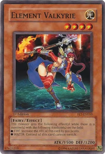 Element Valkyrie (FET-EN010), Flaming Eternity — Yu-Gi-Oh! card price