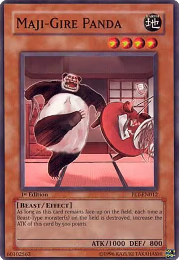 Maji-Gire Panda (FET-EN012), Flaming Eternity — Yu-Gi-Oh! card price