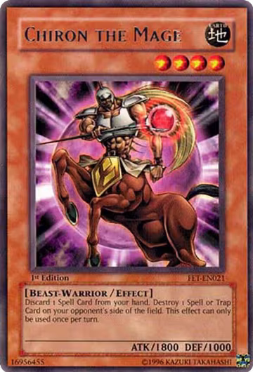 Chiron the Mage (FET-EN021), Flaming Eternity — Yu-Gi-Oh! card price
