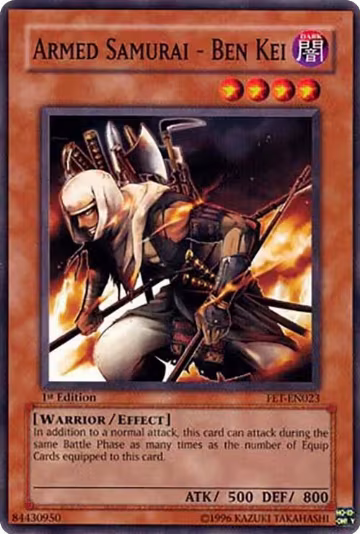 Armed Samurai - Ben Kei (FET-EN023), Flaming Eternity — Yu-Gi-Oh! card price