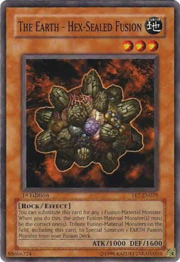 The Earth - Hex-Sealed Fusion (FET-EN029), Flaming Eternity — Yu-Gi-Oh! card price