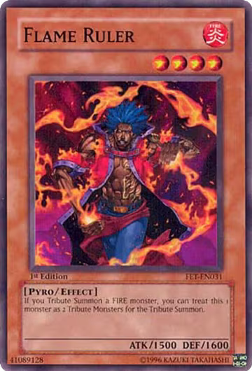 Flame Ruler (FET-EN031), Flaming Eternity — Yu-Gi-Oh! card price