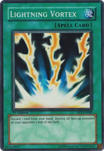 Lightning Vortex (FET-EN040), Flaming Eternity — Yu-Gi-Oh! card price