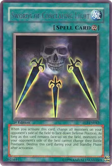 Swords of Concealing Light (FET-EN042), Flaming Eternity — Yu-Gi-Oh! card price