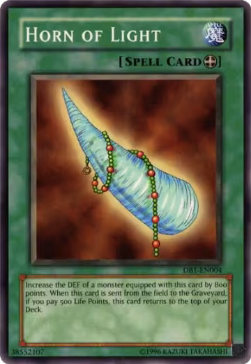 Horn of Light (DB1-EN004), Dark Beginning 1 — Yu-Gi-Oh! card price