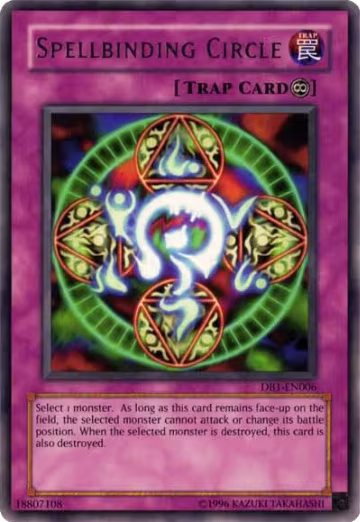 Spellbinding Circle (DB1-EN006), Dark Beginning 1 — Yu-Gi-Oh! card price