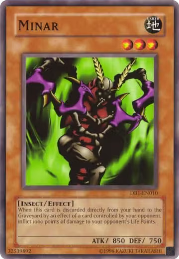 Minar (DB1-EN010), Dark Beginning 1 — Yu-Gi-Oh! card price