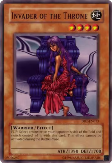 Invader of the Throne (DB1-EN013), Dark Beginning 1 — Yu-Gi-Oh! card price