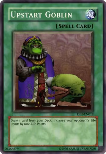 Upstart Goblin (DB1-EN018), Dark Beginning 1 — Yu-Gi-Oh! card price