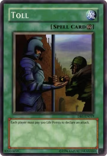 Toll (DB1-EN019), Dark Beginning 1 — Yu-Gi-Oh! card price