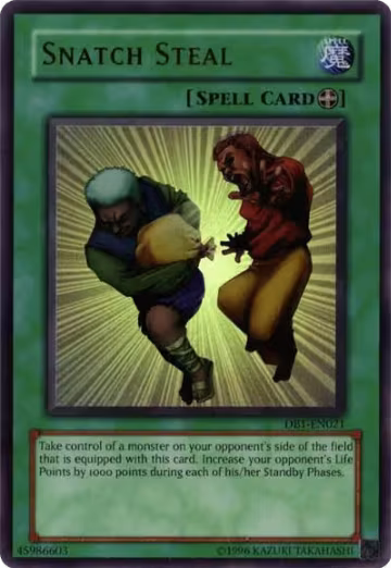Snatch Steal (DB1-EN021), Dark Beginning 1 — Yu-Gi-Oh! card price