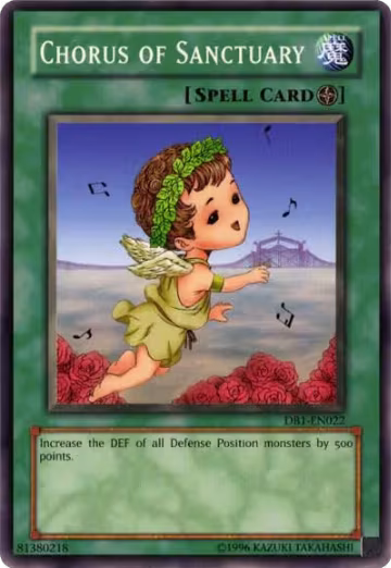 Chorus of Sanctuary (DB1-EN022), Dark Beginning 1 — Yu-Gi-Oh! card price