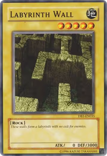 Labyrinth Wall (DB1-EN035), Dark Beginning 1 — Yu-Gi-Oh! card price