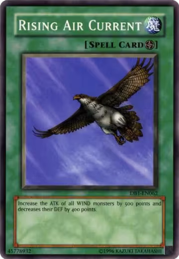 Rising Air Current (DB1-EN062), Dark Beginning 1 — Yu-Gi-Oh! card price