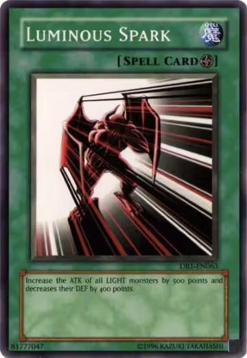 Luminous Spark (DB1-EN063), Dark Beginning 1 — Yu-Gi-Oh! card price