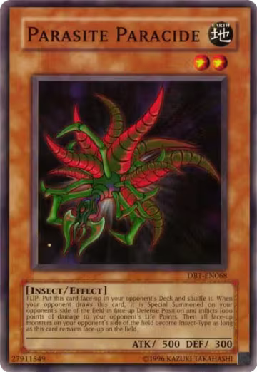 Parasite Paracide (DB1-EN068), Dark Beginning 1 — Yu-Gi-Oh! card price