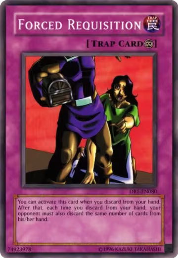 Forced Requisition (DB1-EN080), Dark Beginning 1 — Yu-Gi-Oh! card price