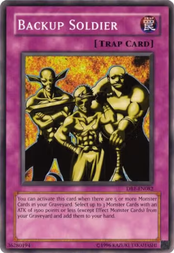 Backup Soldier (DB1-EN082), Dark Beginning 1 — Yu-Gi-Oh! card price